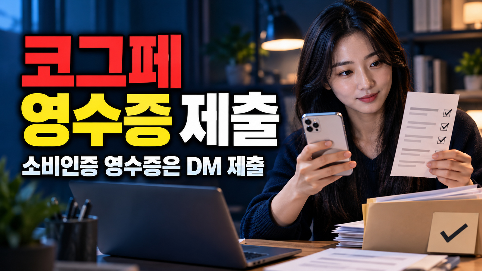 12월 발표 뒤 언제 받나, 코그페 소비인증 경품은 2027년 1월 발송 예정에서 보는 코리아 그랜드 페스티벌 소비인증 영수증 DM 제출 관련 핵심 정보를 상징적으로 보여주는 썸네일 이미지