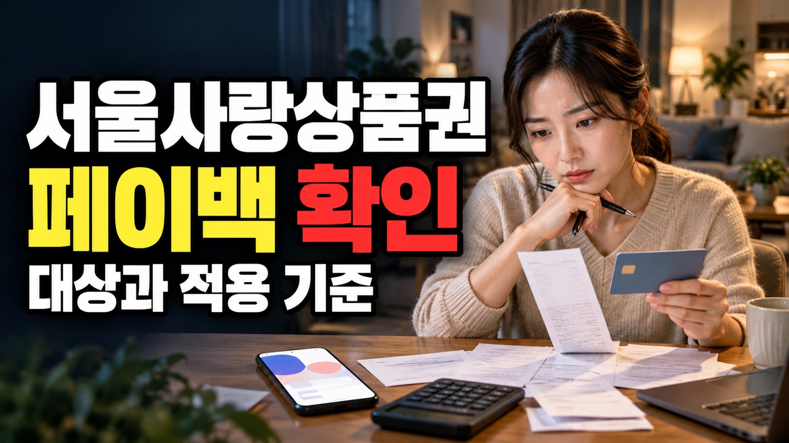 10월 말과 11월 결제분은 따로 지급…서울사랑상품권 추가 페이백 예정일 관련 핵심 정보를 상징적으로 보여주는 썸네일 이미지