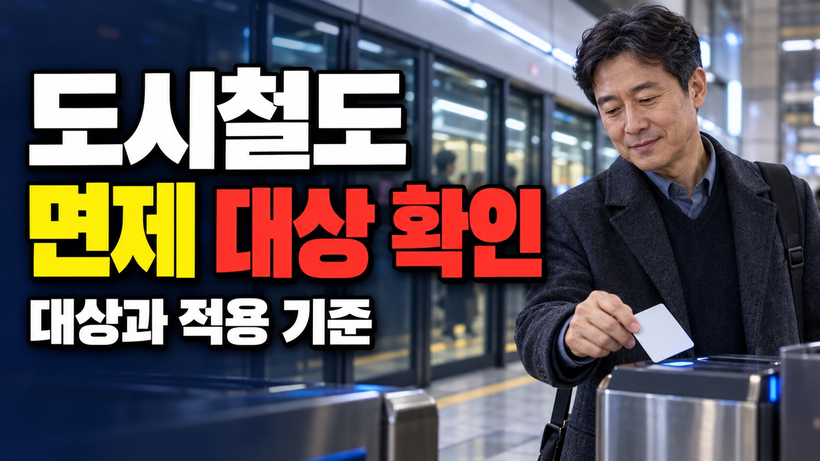 내 등록 유형도 해당할까? 보훈보상대상자 도시철도 면제 대상 관련 핵심 정보를 상징적으로 보여주는 썸네일 이미지